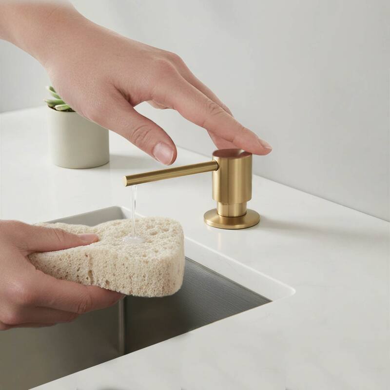 Kitchen Lead Free Solid B rass Construction Soap Dispenser