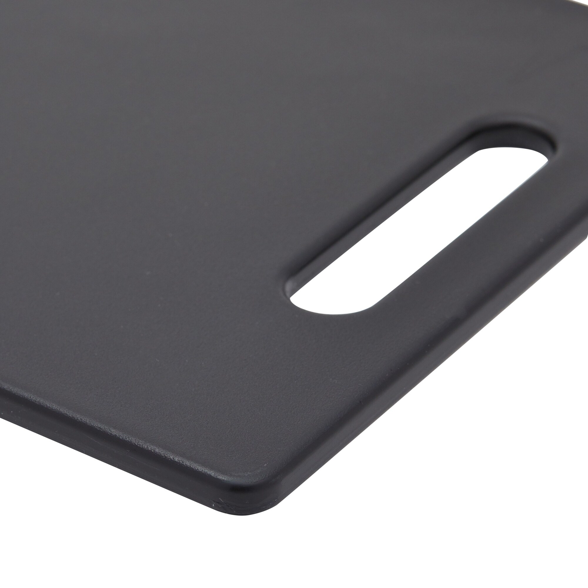 Small Plastic Cutting Boards Set (7.75 x 11.6 In, Black, 2 Pack)