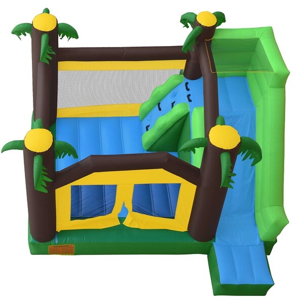 jungle themed bouncer