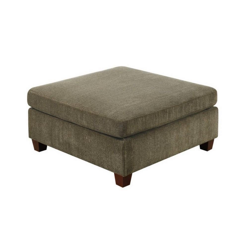  Frenchi Furniture Foot Stool, 13.2D x 17.84W x 5.12H, Cherry  : Home & Kitchen