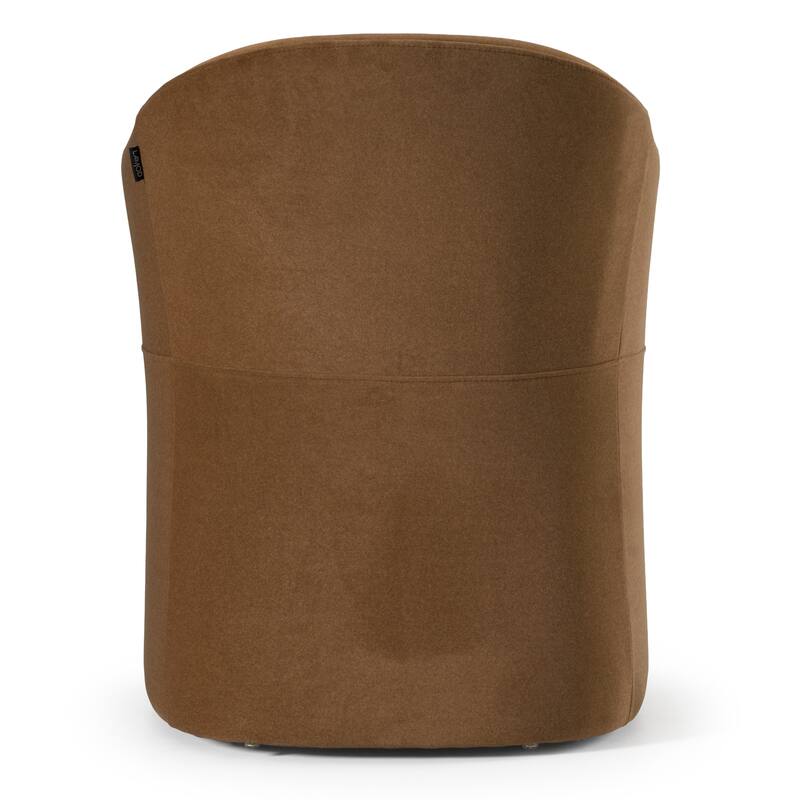 Modrest Timothy Modern Brown Fabric Dining Chair
