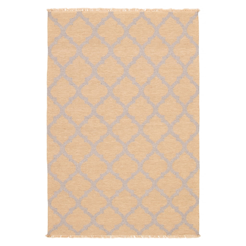 Ankara FW Khaki Kilim 5'1" x 8'0" - 5'1 x 8'0