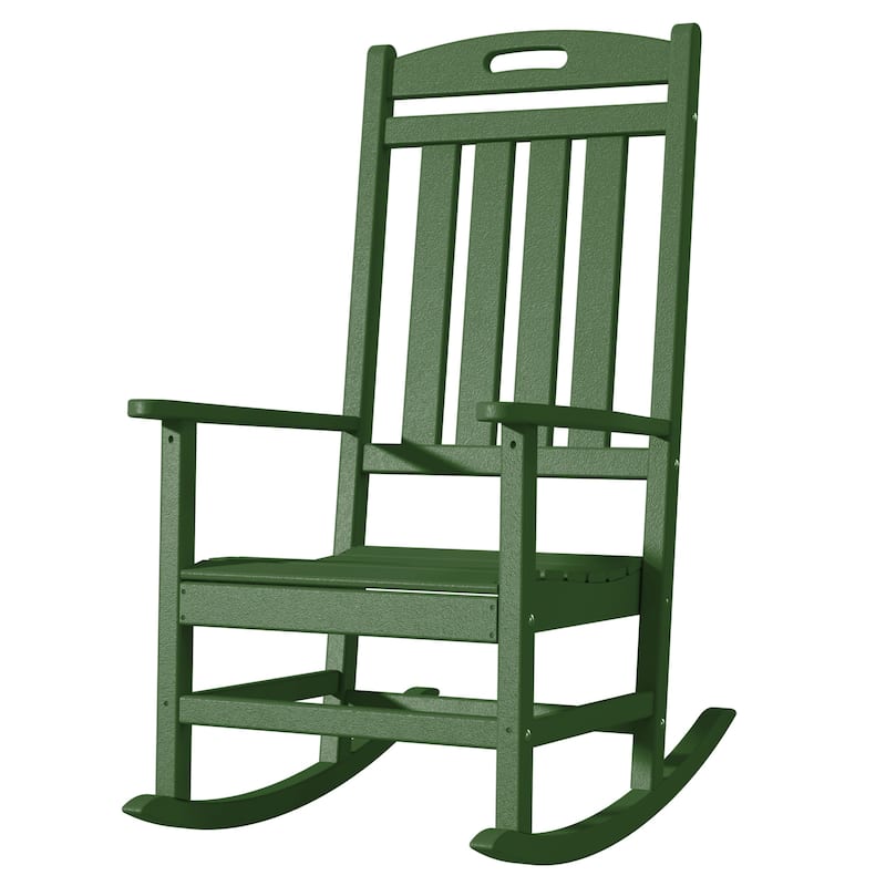 Polydun Outdoor Plastic Rocking Chair