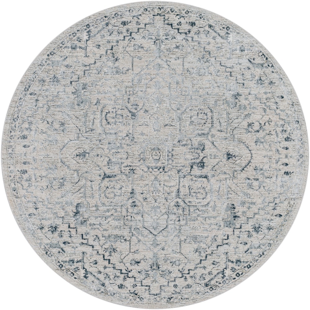 Livabliss Casual Brunswick Medallion Area Rug
