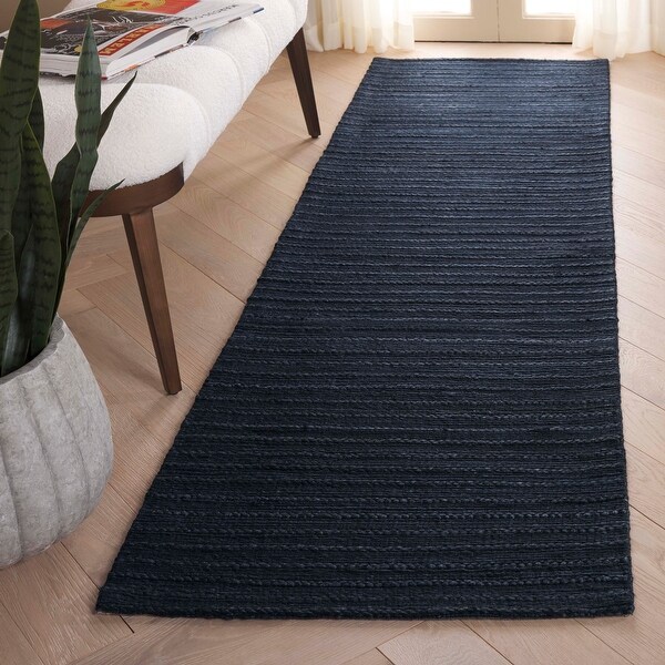 SAFAVIEH Handmade Cape Cod Arkie Coastal Jute Rug - On Sale - Bed