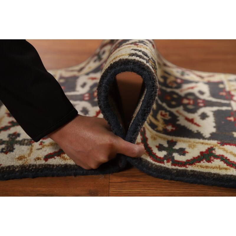 Oushak Oriental Foyer Rug Handmade Wool Carpet - 2'0"x 3'0"