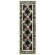 preview thumbnail 52 of 57, SAFAVIEH Handmade Chelsea Karley Trellis French Country Wool Rug 2'6" x 8' Runner - Black - Runner