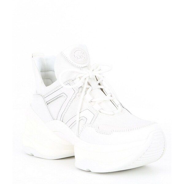 michael kors olympia sneakers pink