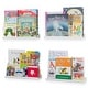preview thumbnail 2 of 6, Wallniture Denver 17" Floating Shelves for Kids Room Decor, White Bookshelf (Set of 4)