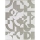 preview thumbnail 7 of 8, Halle Abstract Modern Indoor/Outdoor Area Rug