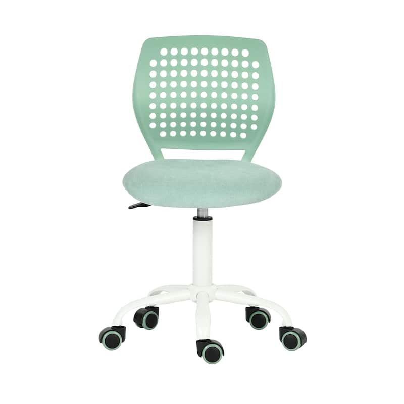 Homy Casa Adjustable Swivel Office Chair Wheels, Modern Study Chair
