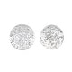 preview thumbnail 1 of 7, Bubble Glass Spheres - 4" - Clear - Set of 2