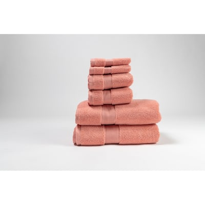 Signature 6-Piece 100 Cotton Bath Towel Set