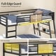 preview thumbnail 25 of 24, LED Kids Bunk Bed with Desk Twin Over Twin Metal Loft Bed 2 Drawers Power Outlets