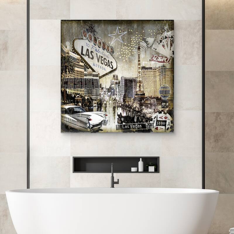 Las Vegas by Dylan Matthews Canvas Art Print