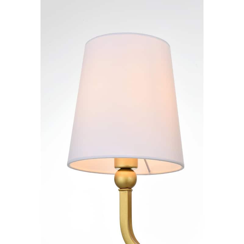 Elegant Lighting LD7322W26 Senna 3 Light 26" Wide Vanity Light