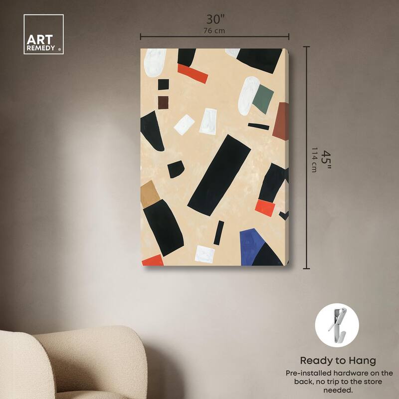 Mindscape Mosaic I Canvas by Art Remedy, Gallery Wrapped