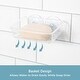 preview thumbnail 9 of 9, Kenney Plastic Suction Cup Soap or Sponge Dish - Clear