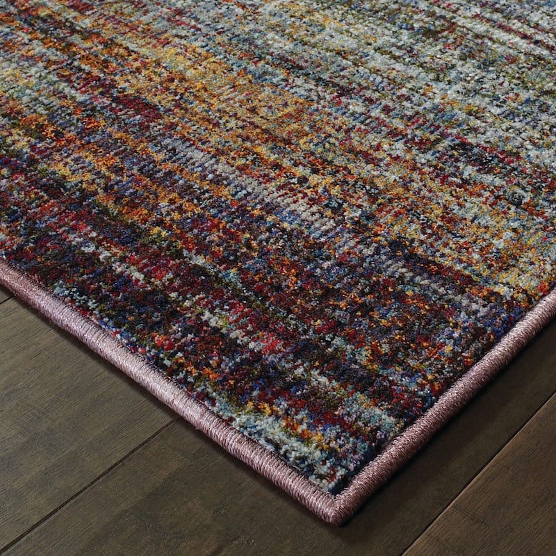 Style Haven Halden Textural Stripes Area Rug