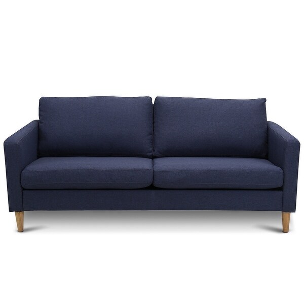 Shop Modern Fabric Couch Sofa Love Seat Upholstered Bed ...