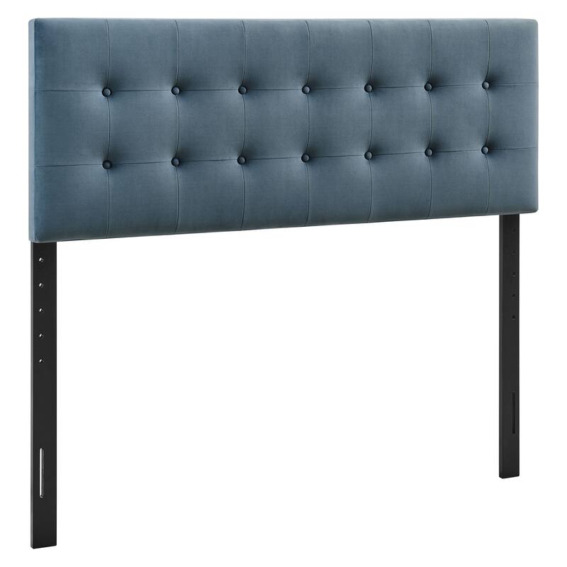 Emily Biscuit Tufted Performance Velvet Headboard