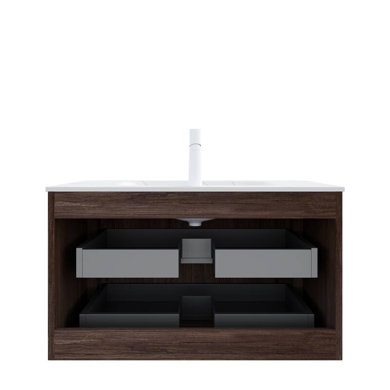 36-inch Floating Bathroom Vanity with Sink