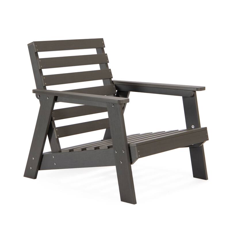 Alpine Modern Outdoor Upholstered Accent Chair - Lounge Armchair with Removable Cushions for Living Room