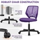 preview thumbnail 13 of 30, Yaheetech Adjustable Armless Office Chair Swivel Computer Study Chair