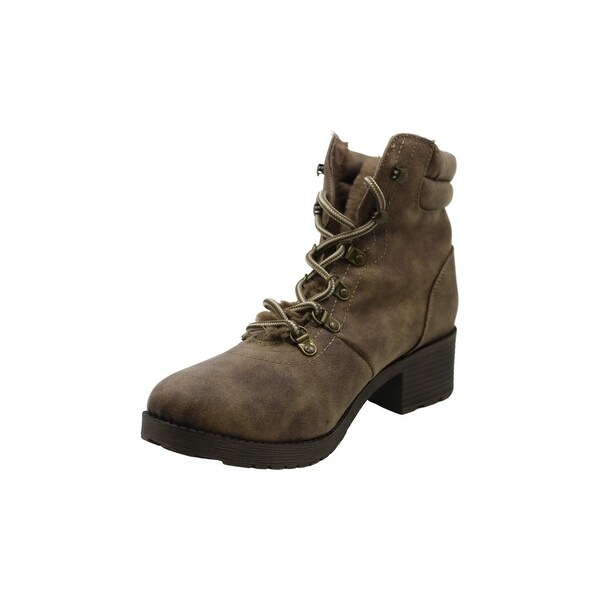 candies lace up boots