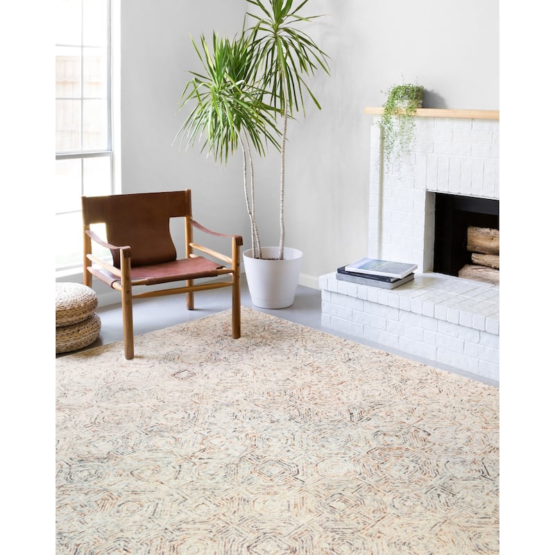 Alexander Home Aspen Rugged Hand-tufted Contemporary Wool Rug