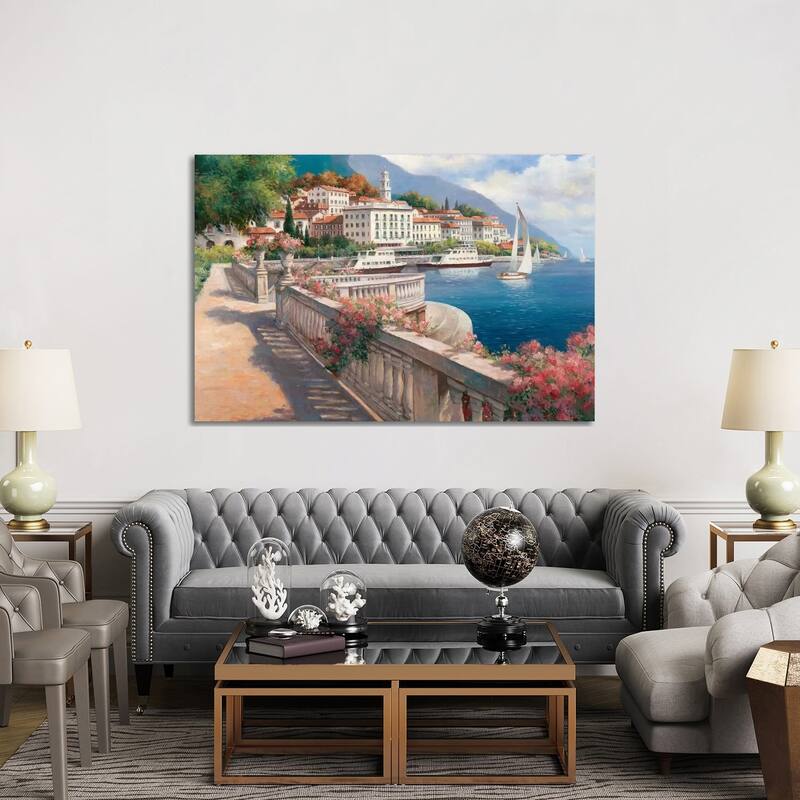 iCanvas "Lago di Como I" by T.C. Chiu Canvas Print