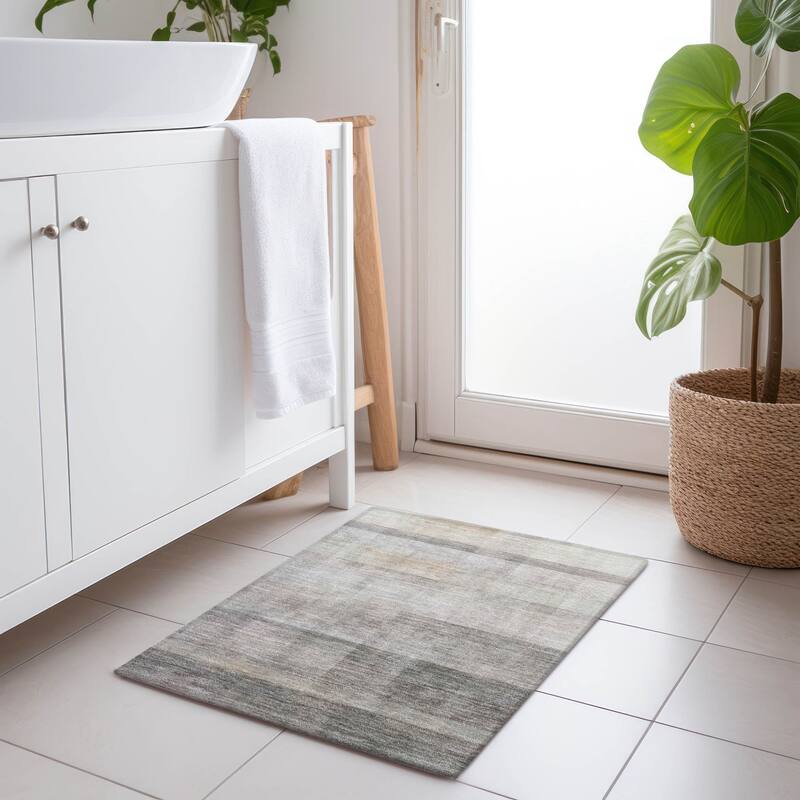 Belo Ombre Weather Resistant Classic Meets Modern Runner Outdoor Rug