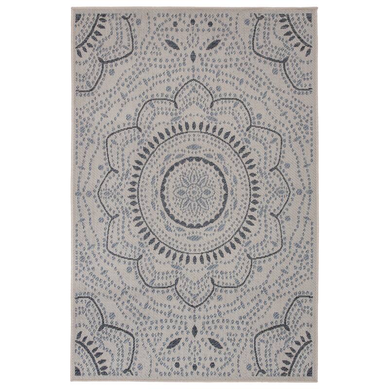 Porch & Den Portia Oriental Medallion Indoor/Outdoor Area Rug