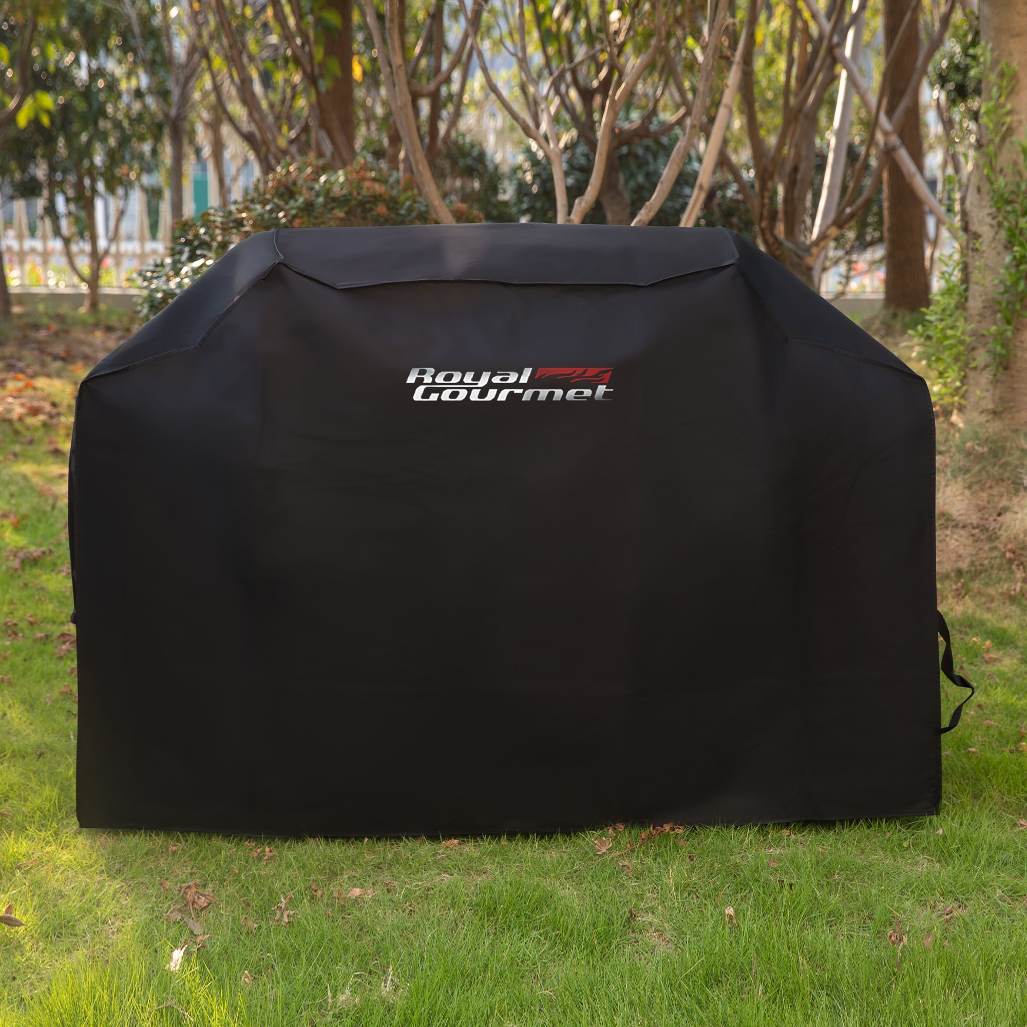 Royal Gourmet 66-in W x 26-in H Black Fits Most Cover