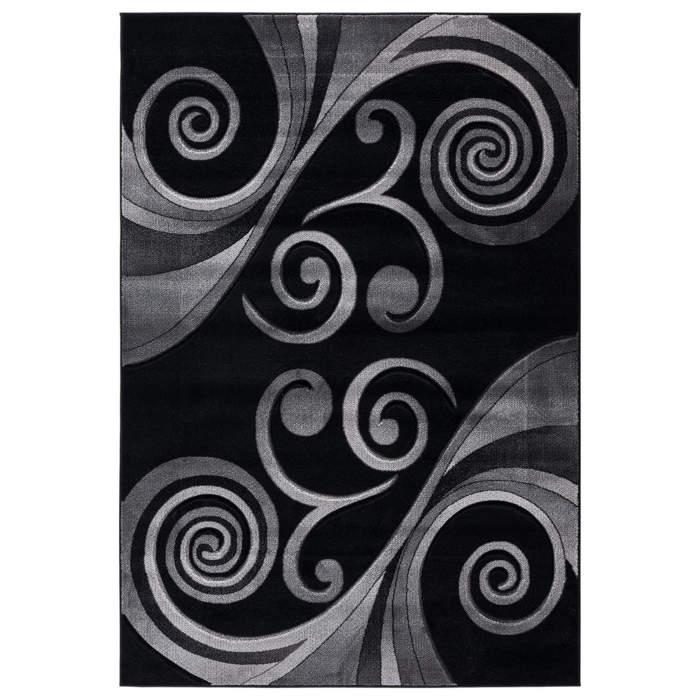 Orelsi Collection Abstract Area Rug