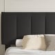 preview thumbnail 76 of 123, Javlergo Bed Frame with Storage Drawers Upholstered Platform Bed Frame with Adjustable Headboard