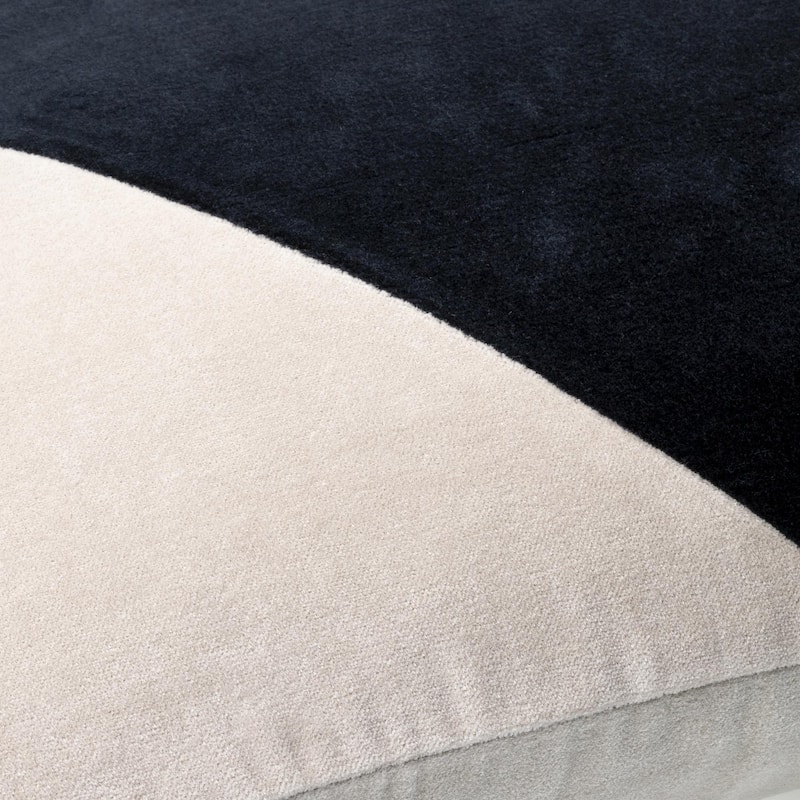 Artistic Weavers Deveron Cotton Velvet Wave Throw Pillow