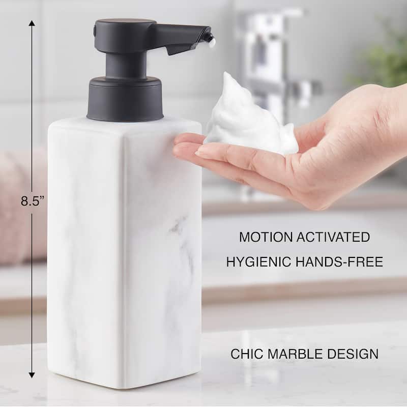 DKNY Touchless Marble Sensor Pump - White