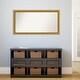 preview thumbnail 47 of 191, Wall Mirror Choose Your Custom Size - Extra Large, Townhouse Gold Wood