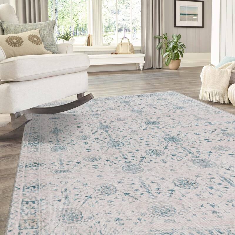 Transitional Rine Collection Area Rug