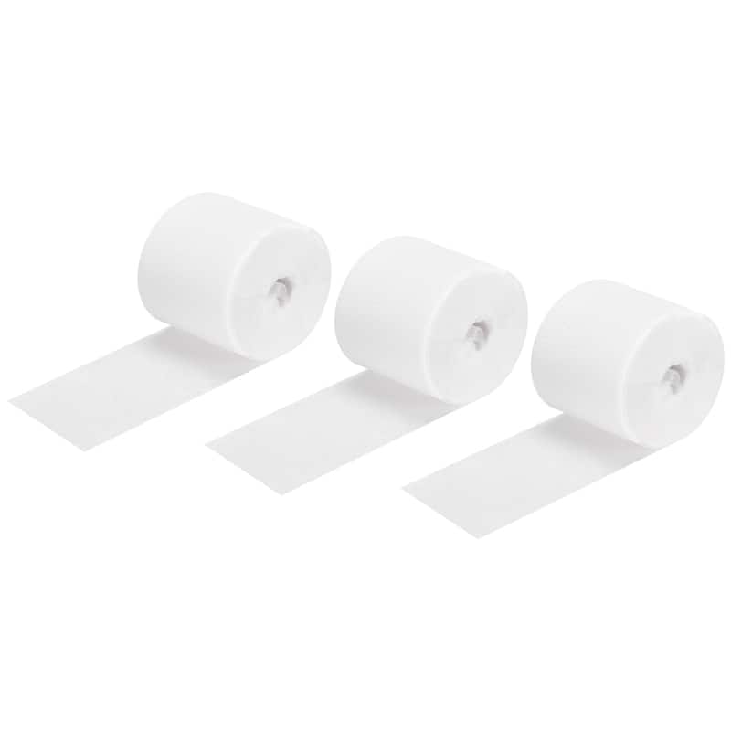 3pcs Crepe Paper Streamer 32ft Long 1.37 Inch Wide for Decoration