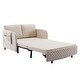 preview thumbnail 25 of 70, Velvet Loveseat Couch with Pull Out Bed Convertible Sleeper Sofa Bed