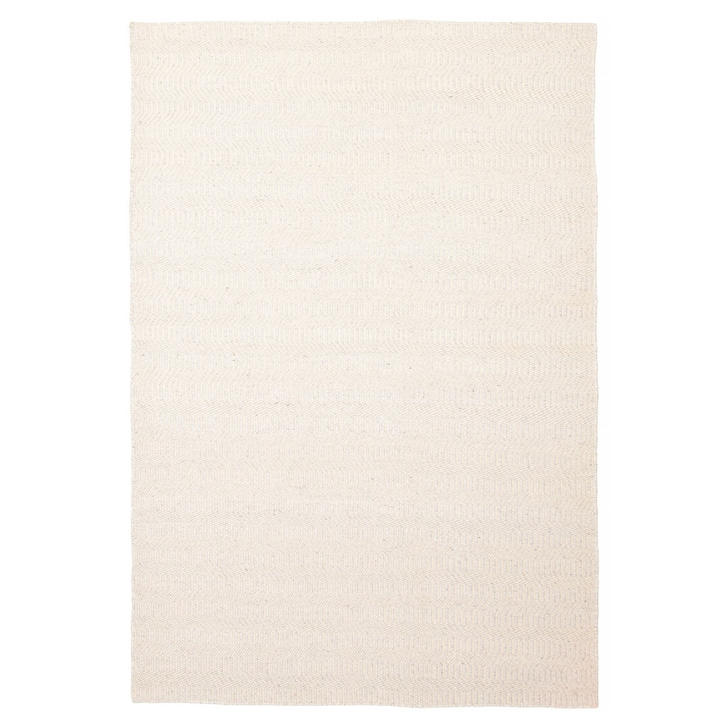 ECARPETGALLERY Braid weave Sienna Khaki Wool Rug - 5'1 x 7'5