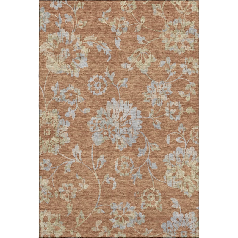Premium Washable Super Soft Floral Whimsy Mayfield Rug