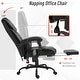 preview thumbnail 59 of 63, Vinsetto Office Desk Chair Recliner, Height Adjustable Movable Lumbar Support with 6-Point Vibrating Massage