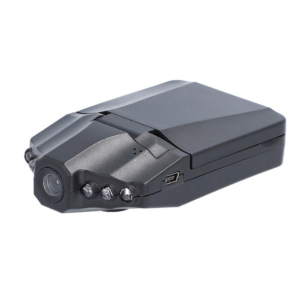 Dash Cam with 8GB Memory Card Foldable Screen 360 Degree Rotation - 4.13x2.36x3.54 inches. Opens flyout.