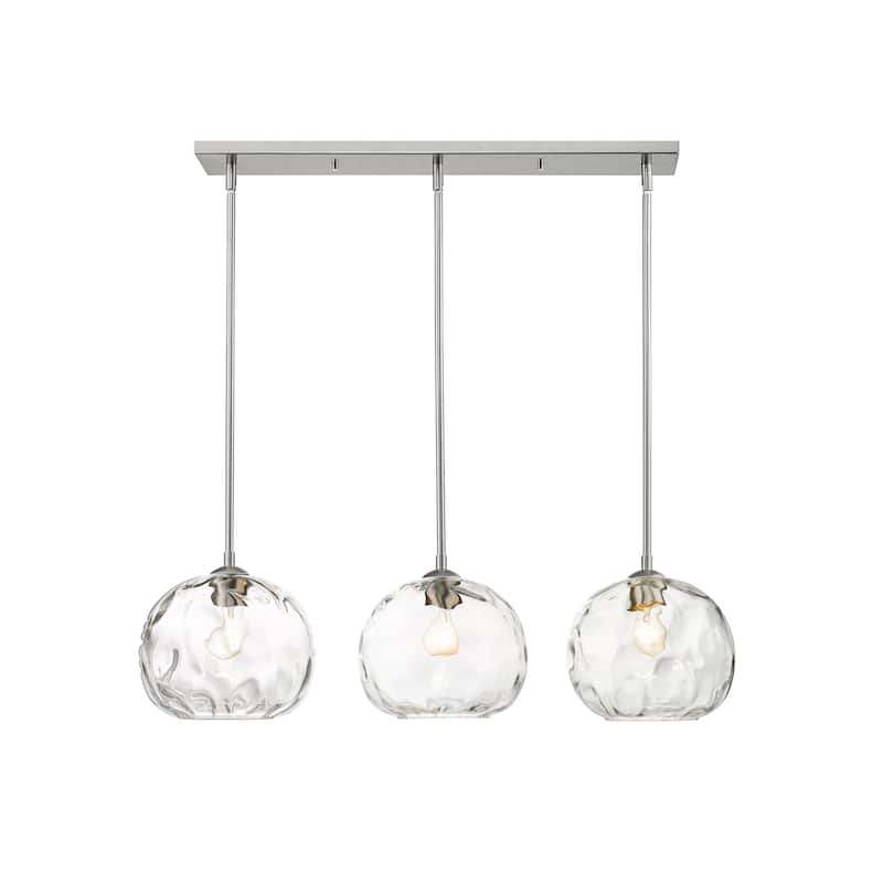 Chloe 3 Light island - Brushed Nickel