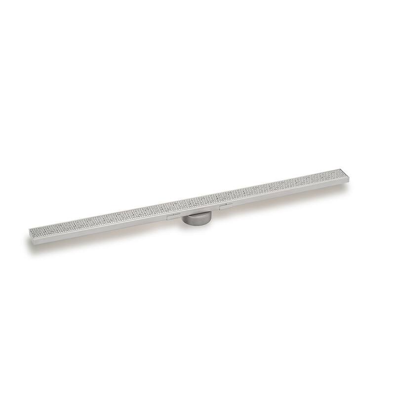 Infinity Drain SGRAS 9972-A 72" S-Stainless Steel Series High Flow - Satin Stainless - Satin Stainless