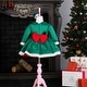 preview thumbnail 4 of 9, Merry Christmas Dress Collection 3 Piece Festive Ensemble for Girls