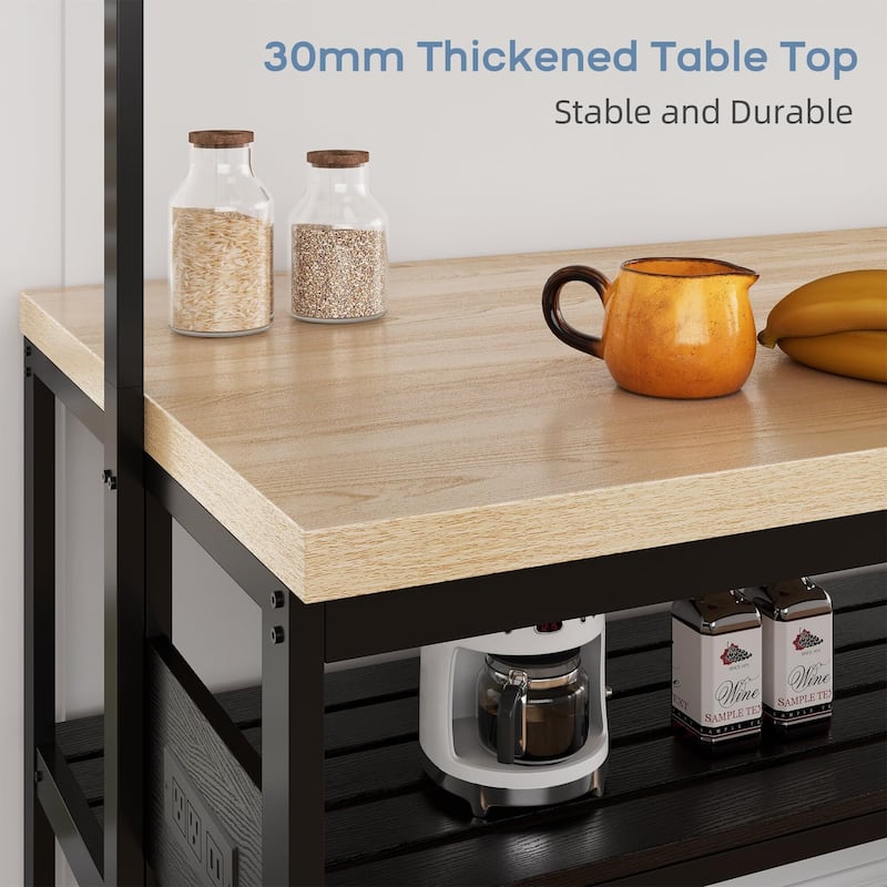 42"/47"Kitchen Island with Storage